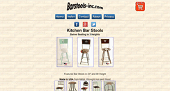Desktop Screenshot of barstools-inc.com